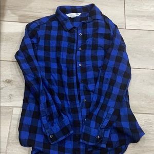 Blue flannel